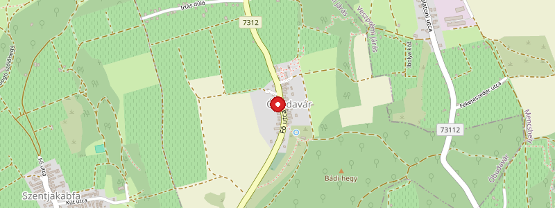 Óbudavár térképe