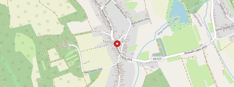Nagycsepely térképe