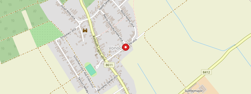 Vönöck térképe