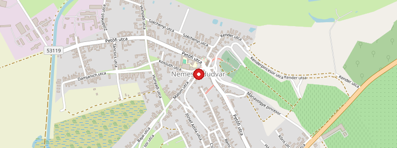 Nemesnádudvar térképe