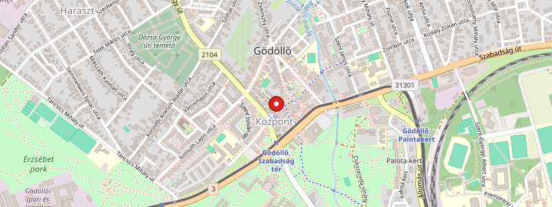 Gödöllő térképe