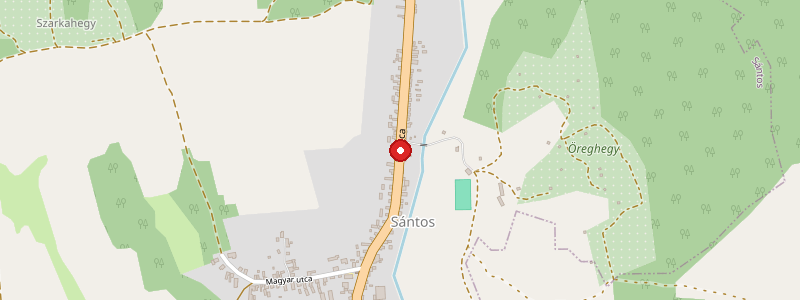 Sántos térképe