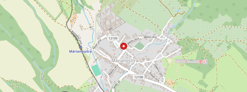 Márianosztra térképe